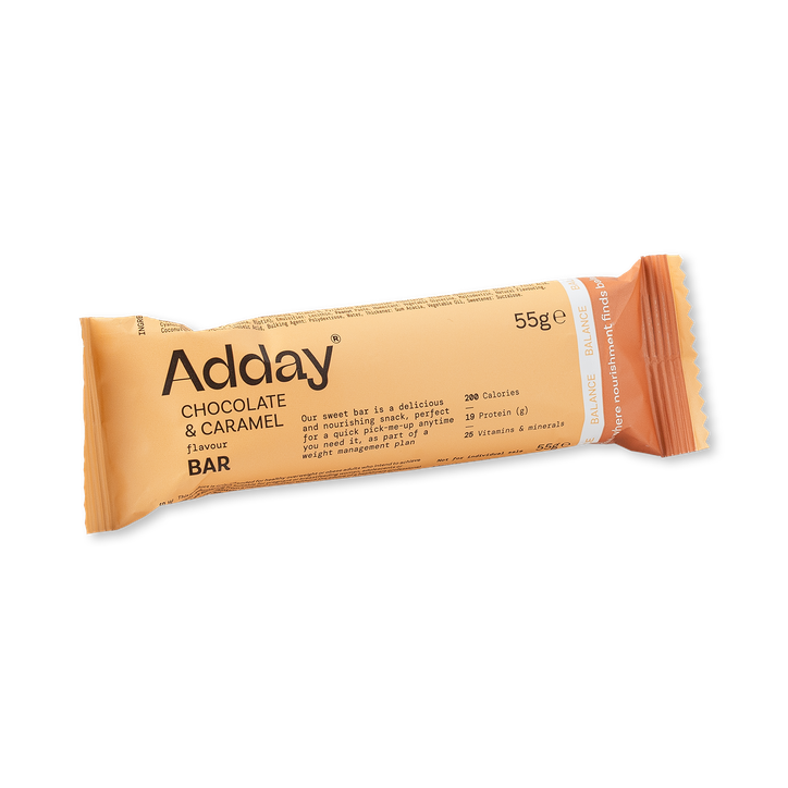Adday Chocolate & Caramel Bar Chocolate 55 g